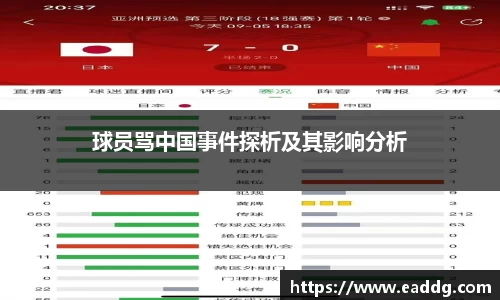 球员骂中国事件探析及其影响分析